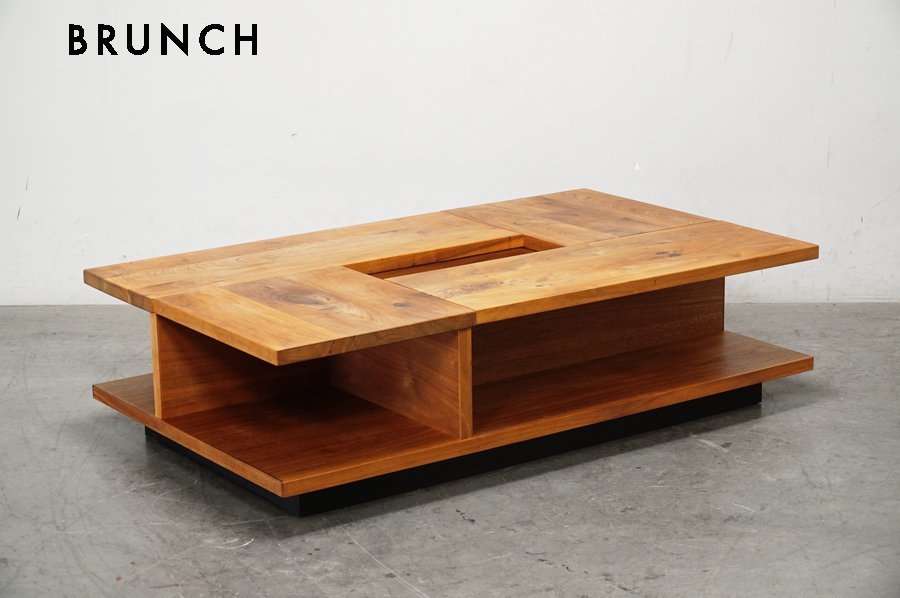 BRUNCH (ブランチ)取扱い SUNKOH(サンコー) COMPOS 無垢材 リビングテーブル