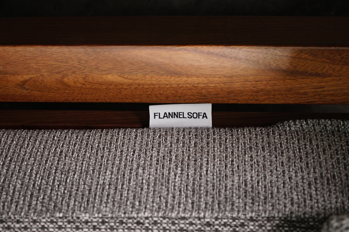 FLANNEL SOFA(フランネルソファ)-アドア東京- STRAND(ストランド) 3人掛けソファ 3P +LAM(ラム)スツール
