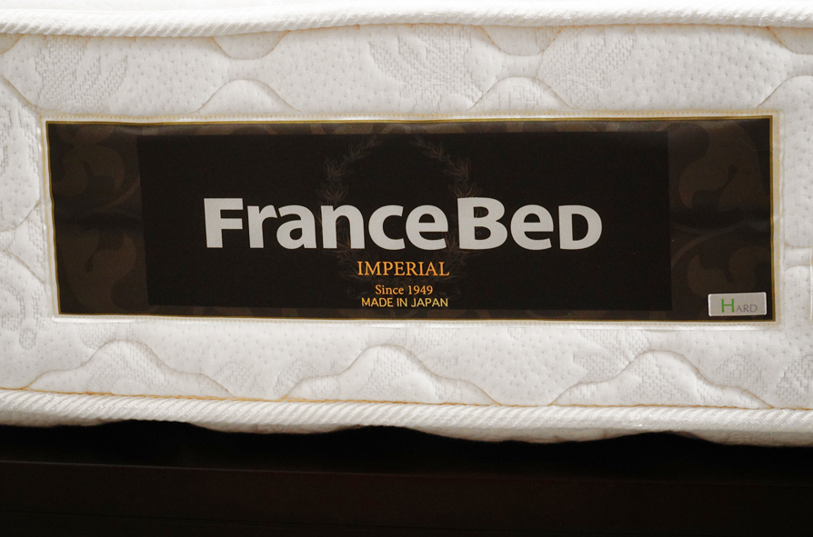 マットレスラベル｜フランスベッド跳ね上げ収納シングルベッド