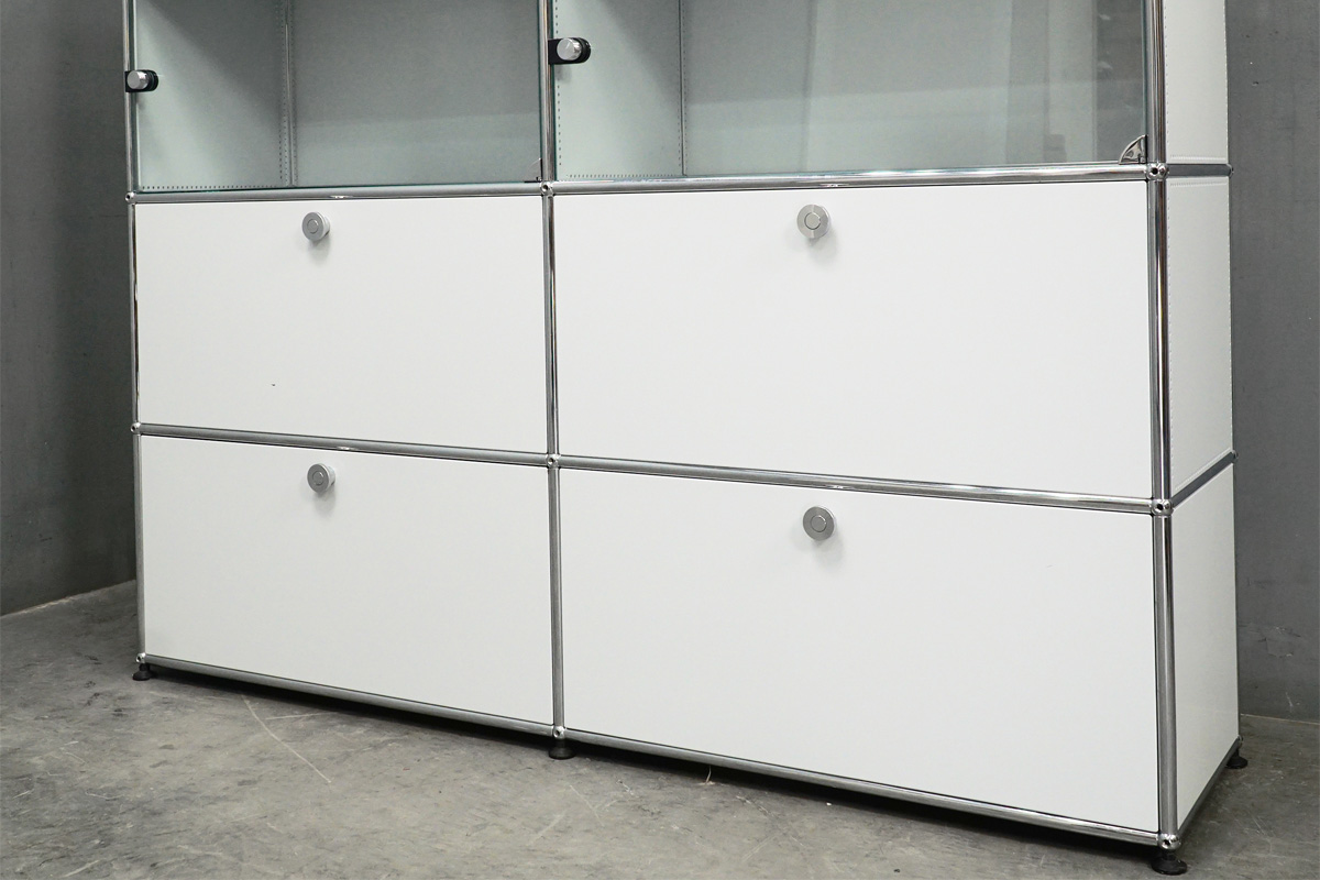 USM Haller system (ユーエスエム ハラー) 2列 5段 キャビネット シェルフ　拡大