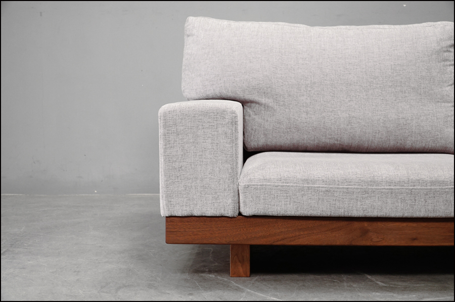 MasterWal (マスターウォール) DANISH(デニッシュ) 片アーム 2人掛けソファ