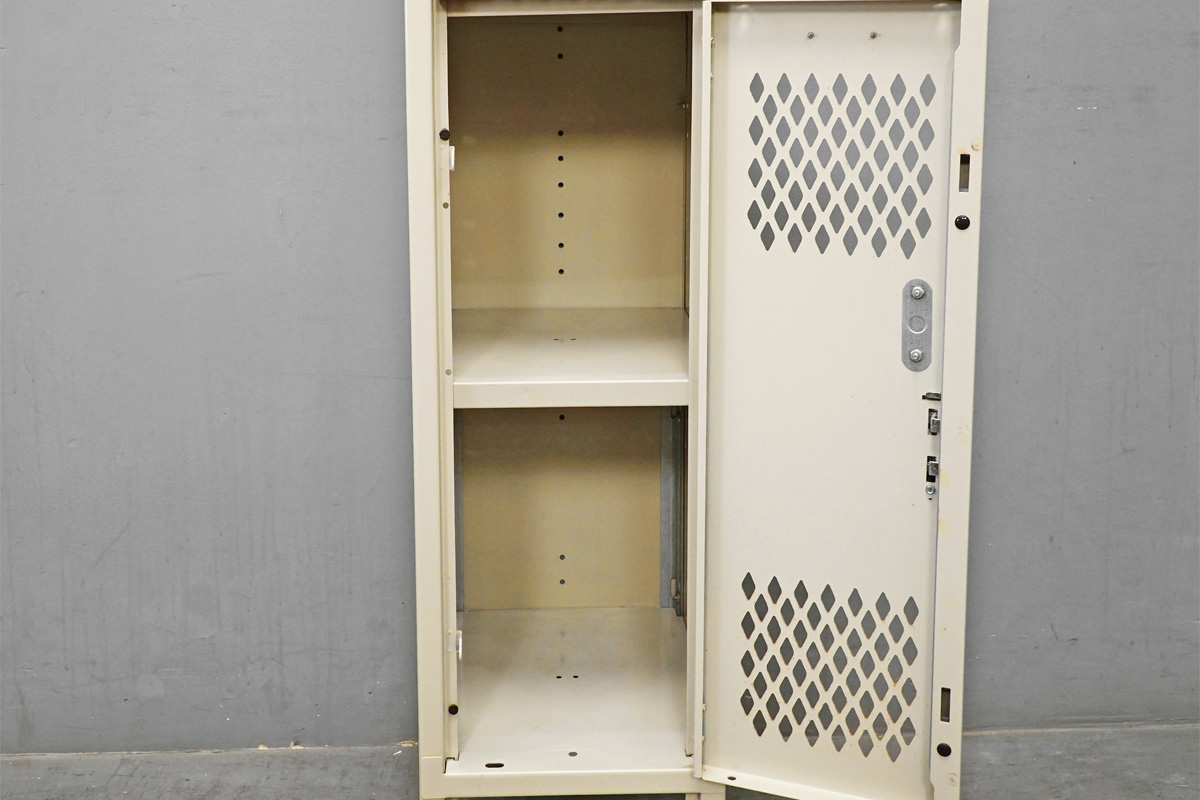 P.F.S Pacific furniture service(パシフィックファニチャーサービス) LYON(リヨン) 2TIER DIA ロッカー2ドア 内部