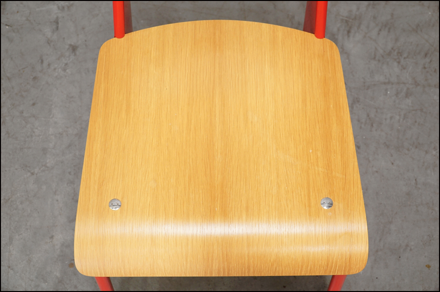 Vitra.(ヴィトラ) Standard Chair(スタンダードチェア) レッド ジャン・プルーヴェ