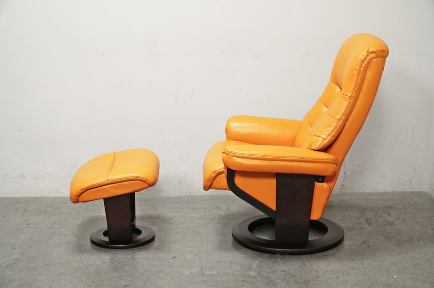 側面｜IDC大塚家具「マルコーニ２」リクライニングチェア