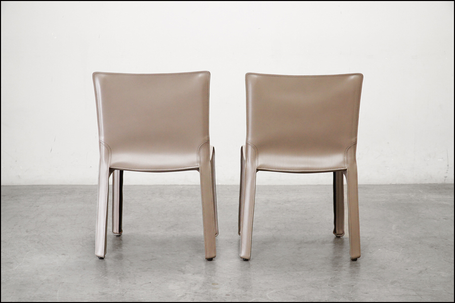 Cassina (カッシーナ) 412 CAB(キャブ )アームレスチェア マリオ・ベリーニ