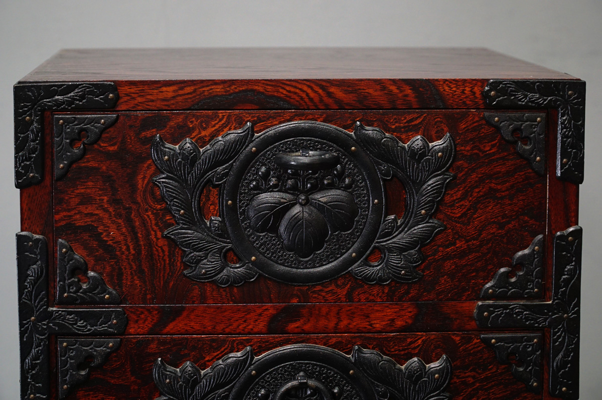 岩谷堂箪笥 112立箪笥 5段整理箪笥　拡大