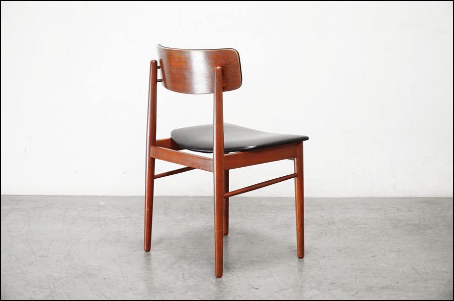 北欧 デンマーク製 ヴィンテージ家具 ダイニングチェア4脚