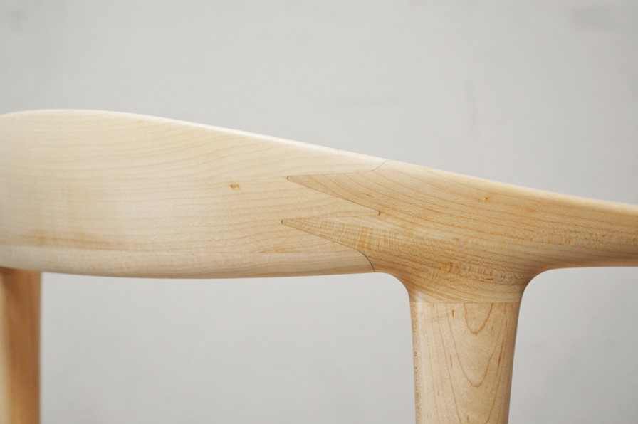 背面フレーム｜家具蔵(KAGURA) ARCOⅡ(アルコ2）アームチェア