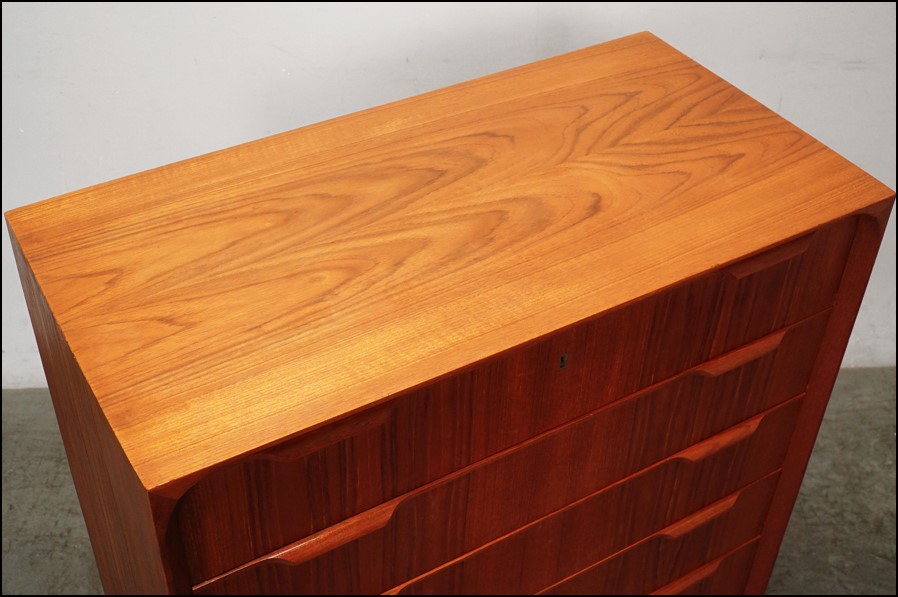 北欧家具 デンマーク製 6段チェスト