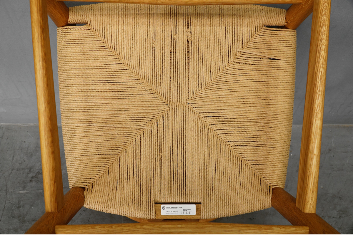 Carlhansen & son(カールハンセン＆サン) CH24 Yチェア オーク オイル仕上　ステッカー