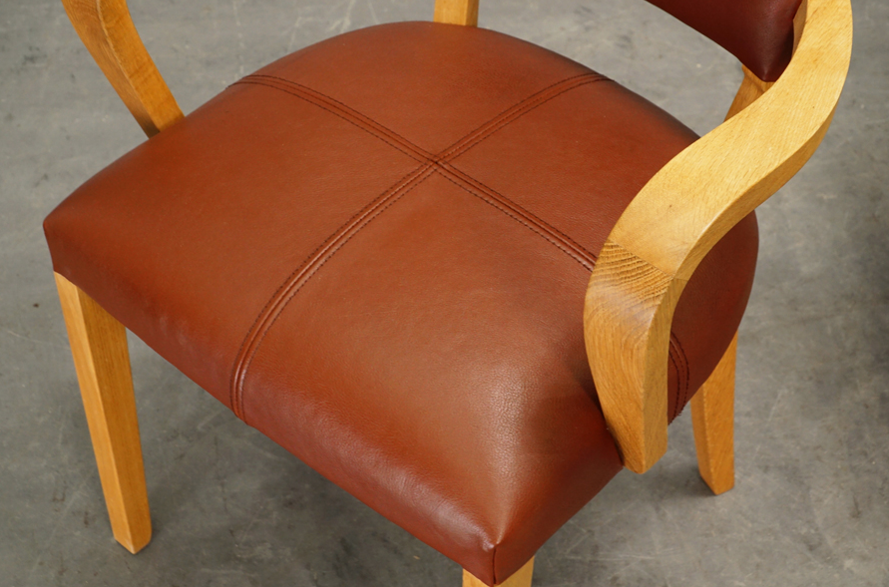 TRUCK furniture(トラックファニチャー) -アドア東京- SR ARM CHAIR(SRアームチェア)  ダイニングチェア 牛革