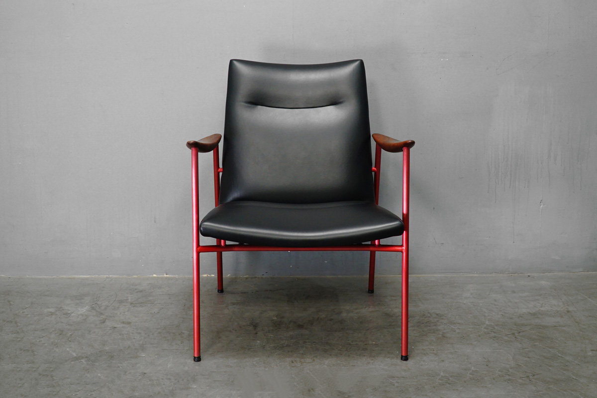 Ritzwell (リッツウェル) RIVAGE(リヴァージュ) ラウンジチェア LXレザー 本革 ブラック