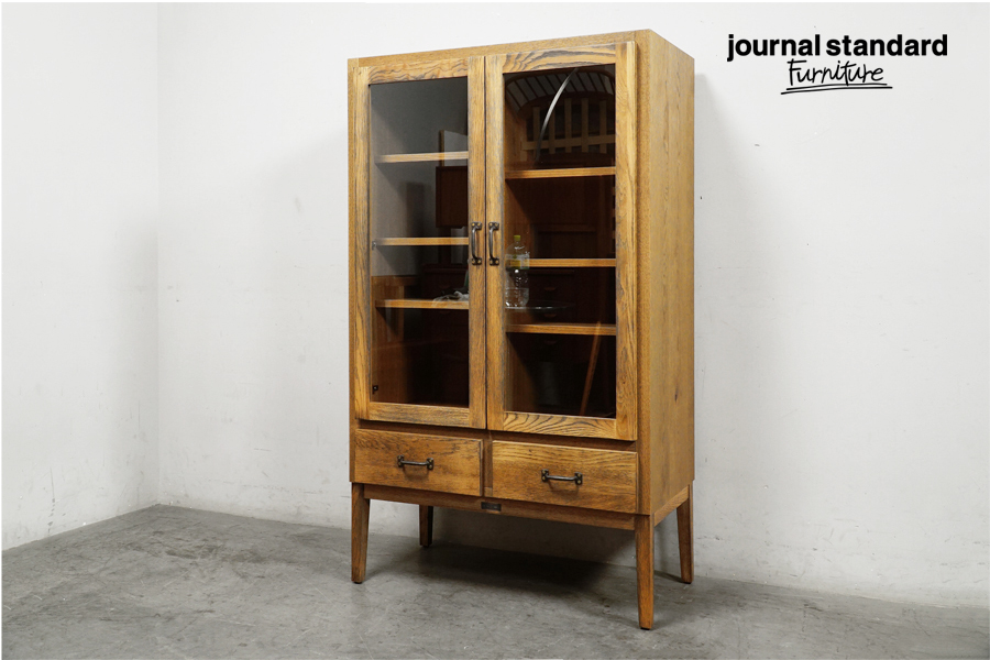 journal standard Furniture(ジャーナルスタンダードファニチャー)  CHRYSTIE GLASS CABINET(クリスティグラスキャビネット)食器棚 飾り棚 カップボード　アドア