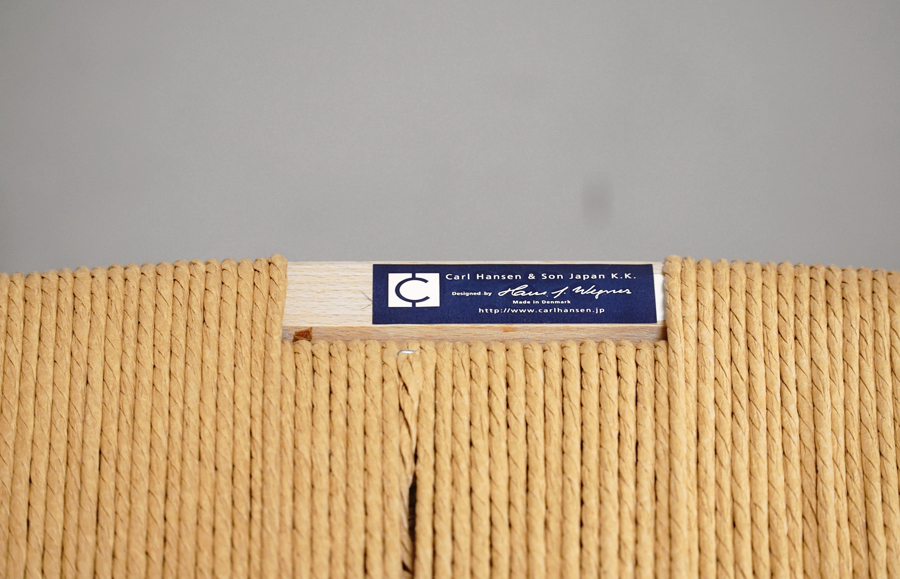 ステッカー　Carlhansen & son(カールハンセン＆サン) Yチェア CH24 ハンス・J・ウェグナー ソープフィニッシュ　アドア東京