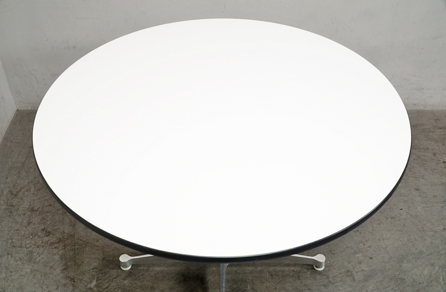 Herman Miller(ハーマンミラー)  Eames Contract Base Table(イームズコントラクトベーステーブル)ラウンド　アドア東京