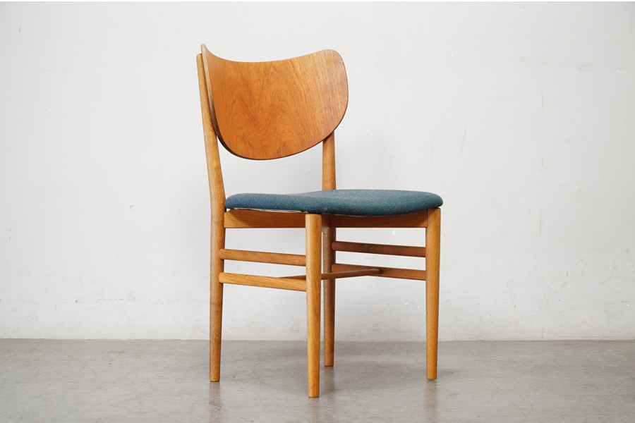 北欧家具 デンマーク製 ヴィンテージ 「Eva & Nils Koppel」ニルス・コッペル ダイニングチェア  Slagel Mobelfabrik チーク　アドア東京