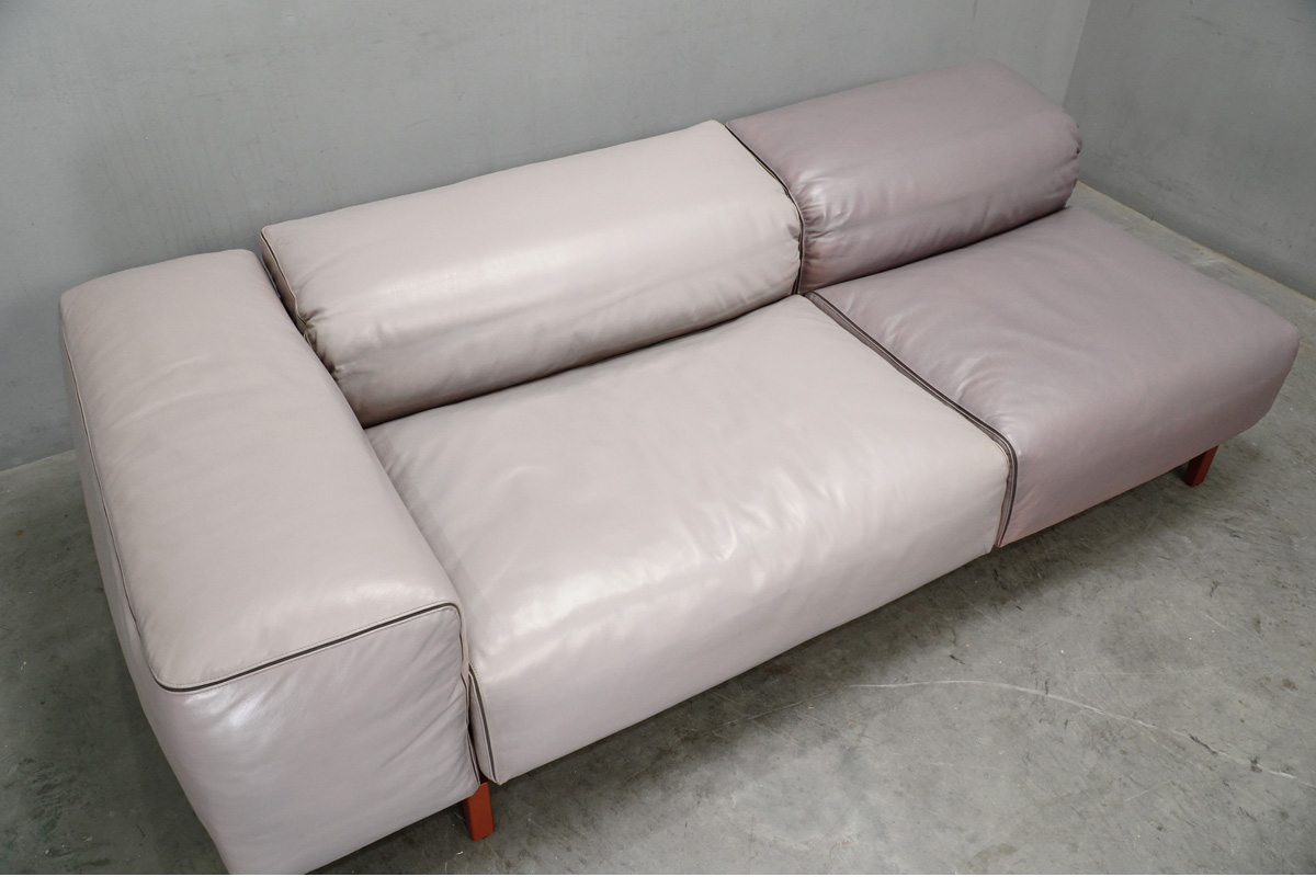 Cassina(カッシーナ) 204 SCIGHERA(シゲーラ) 2シーターソファ(2人掛け) レザー　座面