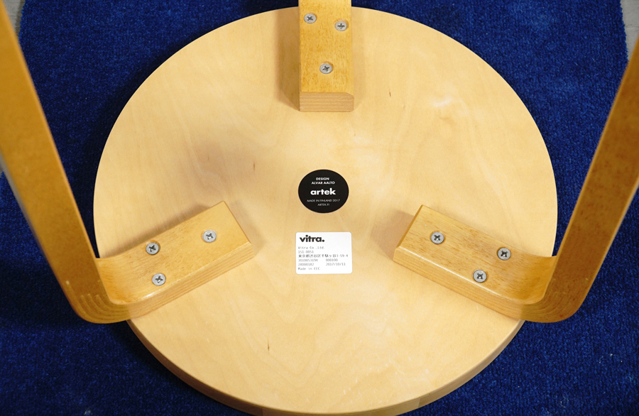 artek(アルテック) Stool60(スツール60)3本脚 アルヴァ・アアルト アドア東京