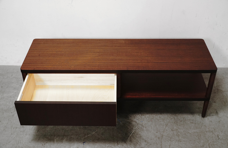 引き出し Karimoku60(カリモクロクマル) TVボードキャビネット AVボード ローボード モカブラウン アドア東京