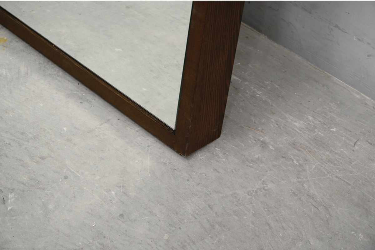 TIME&STYLE(タイムアンドスタイル) -アドア東京- Jupiter(ジュピター) ウォールミラー 鏡 姿見 大判 タモ材