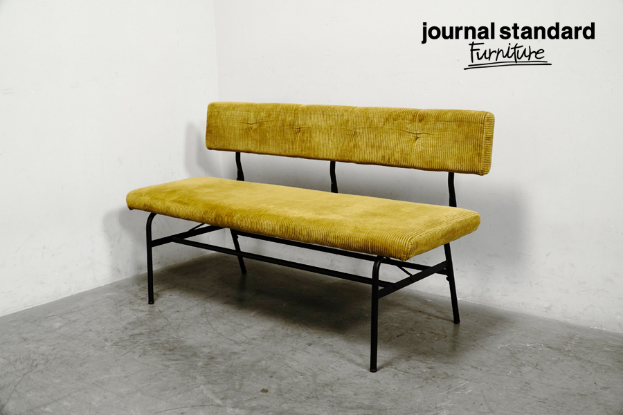 全体　journal standard Furniture(ジャーナルスタンダードファニチャー)  PAXTON LD BENCH(パクストン エルディベンチチェア)　アドア東京