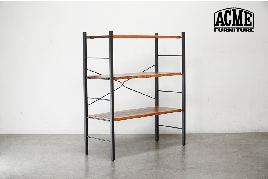 ACME Furniture (アクメ ファニチャー) GRANDVIEW(グランドビュー) シェルフ  3段 飾り棚 本棚　アドア東京