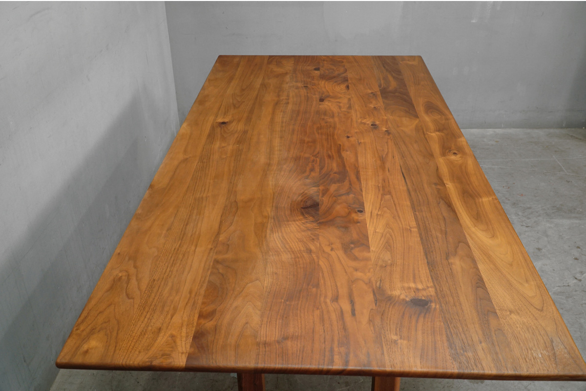 ACTUS(アクタス) SOUP DINING TABLE(スープ ダイニングテーブル) Tレッグ ウォールナット　天板