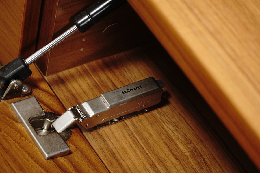 ロゴ Boconcept (ボーコンセプト) Lugano(ルガーノ) AV/TVボードシステム ウォールナット テレビ台 アドア東京