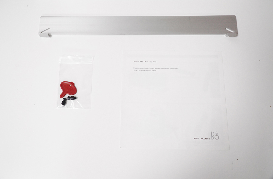 付属品 Bang & Olufsen(バング&オルフセン) B&O Bracket 2053(ブラケット2053) Beosound 9000用壁掛け&平置きスタンド アドア東京