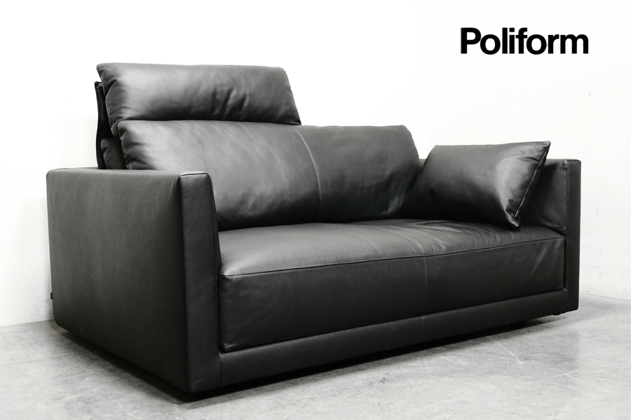 全体　Poliform(ポリフォーム) BRISTOL(ブリストル) 2人掛けソファ ポリフォルム アクタス　アドア東京