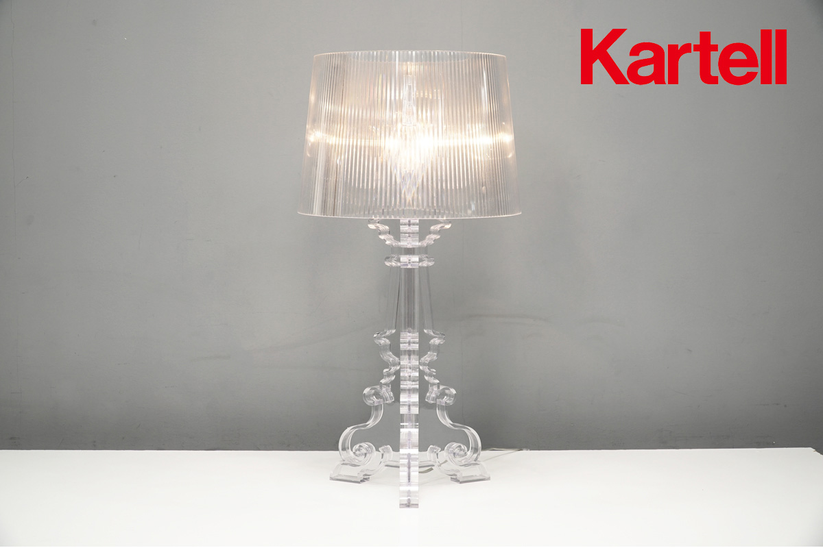 Kartell(カルテル) -アドア東京- BOURGIE(ブルジー) テーブルランプ クリスタル 照明 ライト フェルーチョ・ラヴィアーニ
