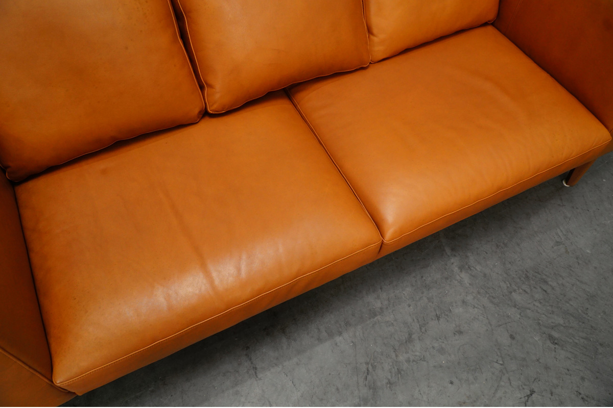 THE CONRAN SHOP(ザ・コンランショップ) CLAPHAM(クラパム) 3人掛けソファ レザー　座面