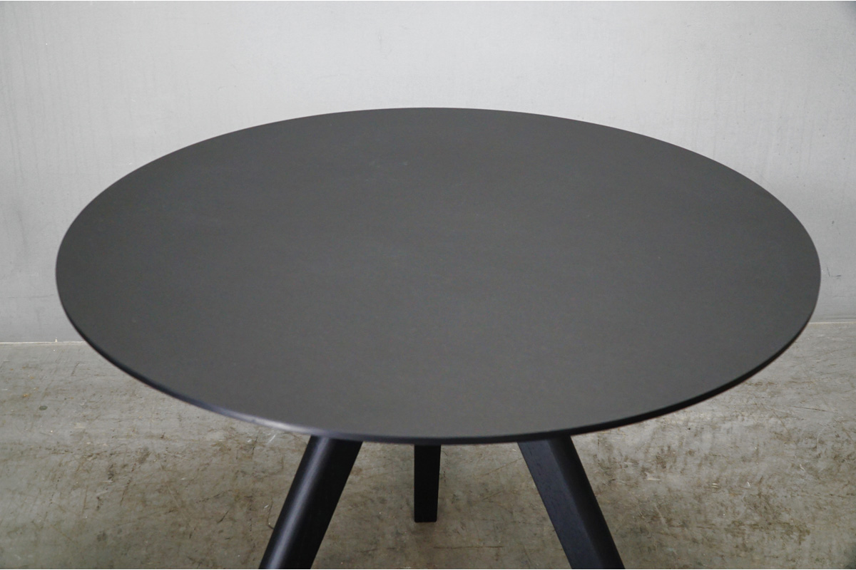 HAY(ヘイ) COPENHAGUE(コペンハーグ) CPH20 ラウンド ダイニングテーブル ブラックリノリウム　天板