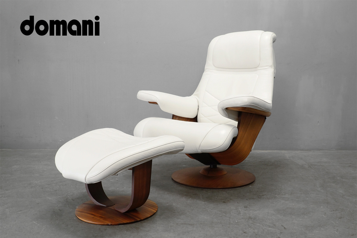 カリモク Domani(ドマーニ) Excel-Life EXEFORT(エグゼフォート) リクライニングチェア+オットマン
