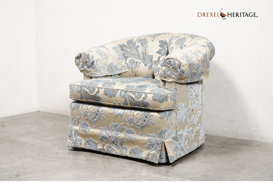全体　Drexel Heritage(ドレクセルヘリテイジ) Upholstery(アップホルスタリー) 1人掛けソファ　アドア東京