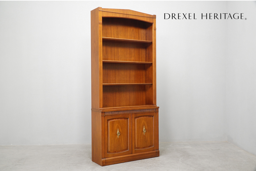 Drexel Heritage(ドレクセルヘリテイジ) TRIUNE(トライユン) ブックシェルフ 本棚 キャビネット 食器棚　アドア東京