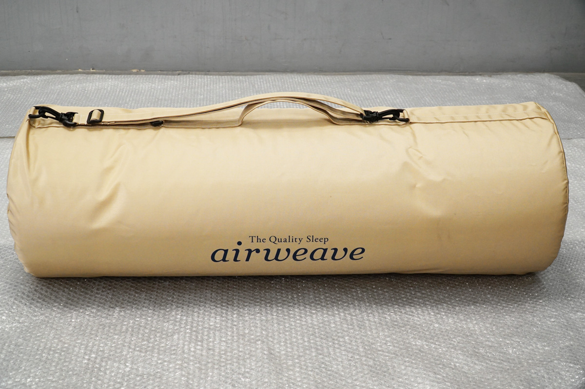 airweave エアウィーヴ ポータブル01 高反発 シングルサイズ マットレスパッド　専用バッグ