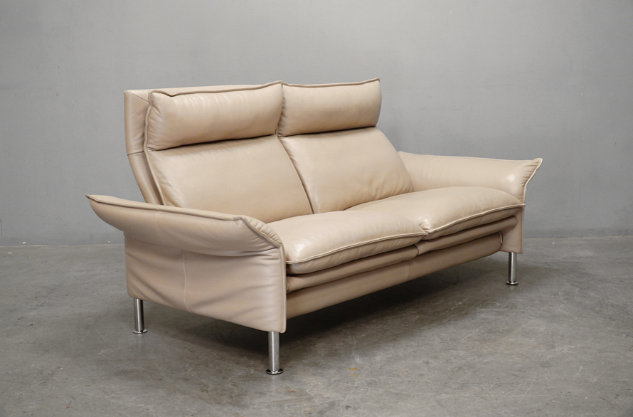 Erpo(エルポ) PORTO (ポルト) セミアニリン 総革張り 2人掛けリクライニングソファ アドア東京