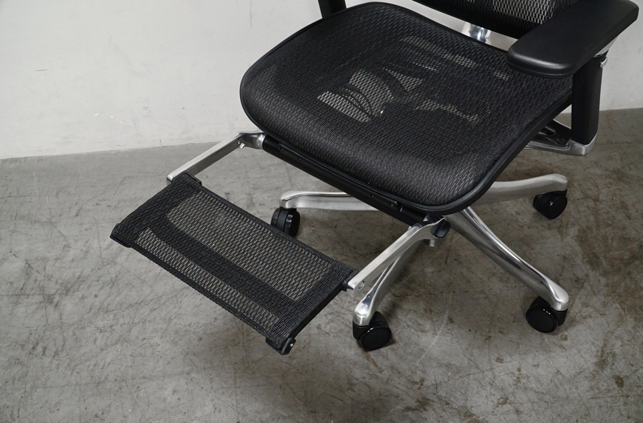 Ergohuman Pro(エルゴヒューマンプロ)  デスクチェア ヘッドレスト有りハイバック ブラック　アドア東京