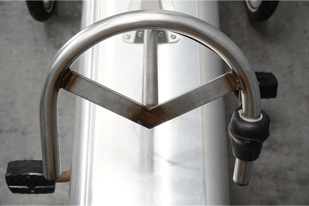 PIET HEIN EEK(ピート ヘイン イーク) GO CART(ゴーカート) ペダルカー アルミ製　ハンドル