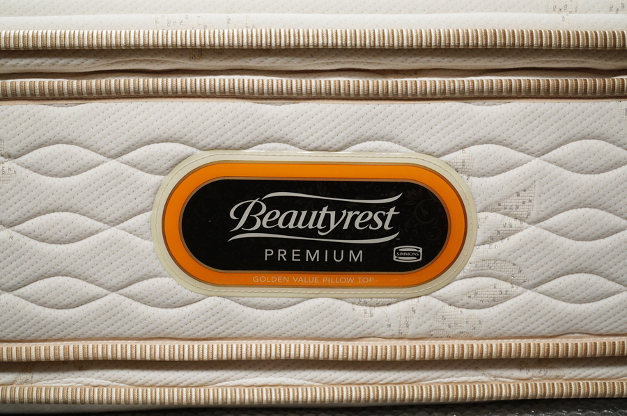 品名：ビューティレストプレミアム ゴールデンバリュー ピロートップ マットレス ダブルサイズ 　アドア東京