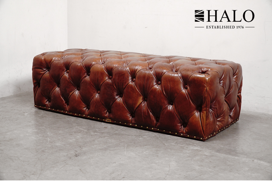 全体 HALO(ハロー) LORD DIGSBY(ロードディグズビー) ラージオットマン アドア東京