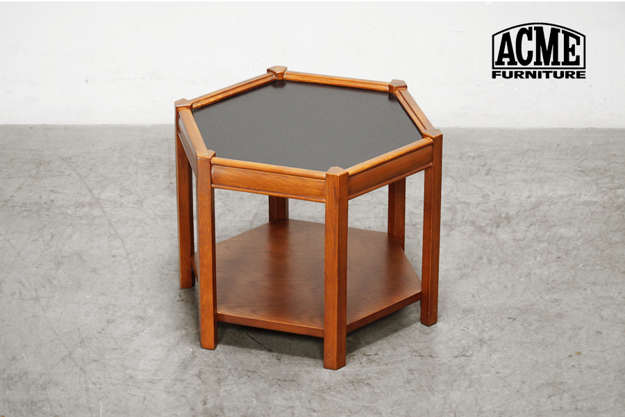 ACME Furniture (アクメ ファニチャー) BROOKS HEXAGON TABLE (ブルックス ヘキサゴンテーブル) サイドテーブル アドア東京