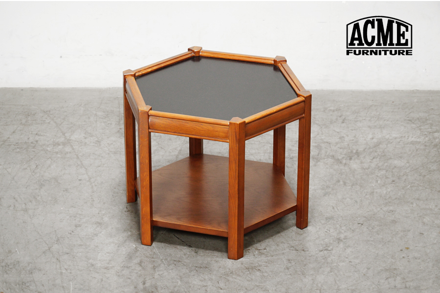 ACME Furniture (アクメ ファニチャー) BROOKS HEXAGON TABLE (ブルックス ヘキサゴンテーブル) サイドテーブル　アドア東京