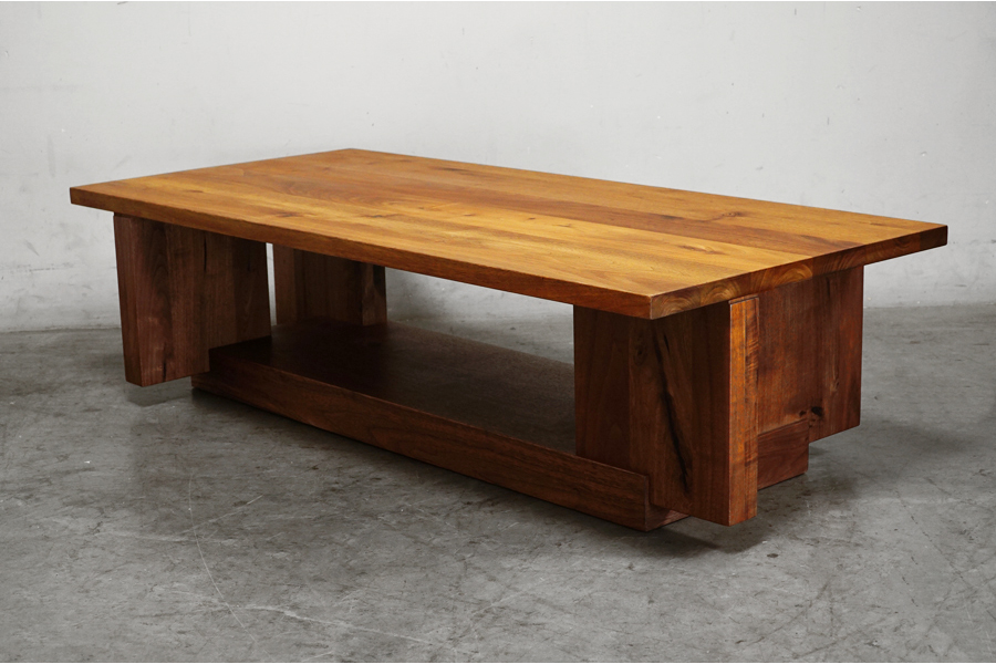 HIRASHIMA (ヒラシマ)  CARAMELLA (カラメッラ) リビングテーブル センター コーヒーテーブル ウォールナット　アドア東京