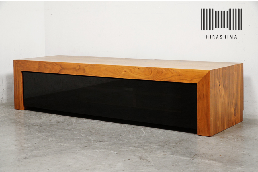 HIRASHIMA (ヒラシマ) CHOCOLAT (ショコラ) テレビボード AV・TV台 キャビネット ローボード ウォールナット アドア東京