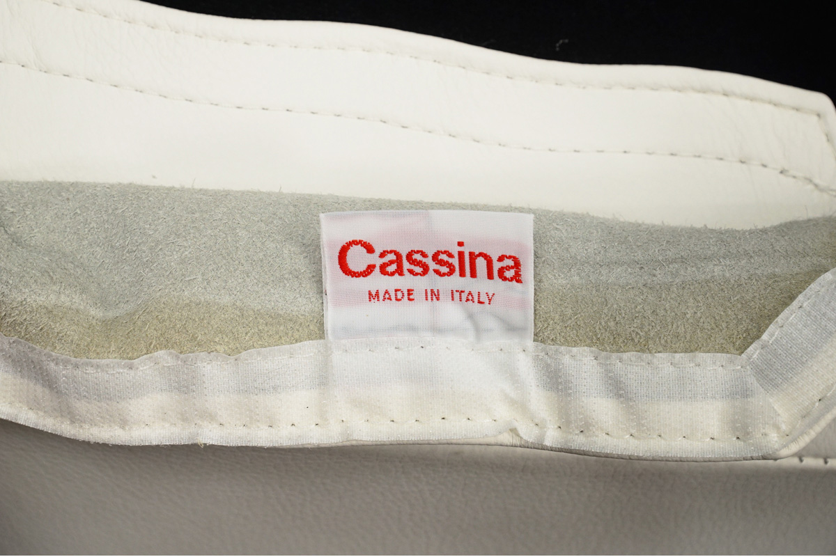 Cassina(カッシーナ) 367 HOLA (オラ) アームチェア4脚セット　ブランドタグ