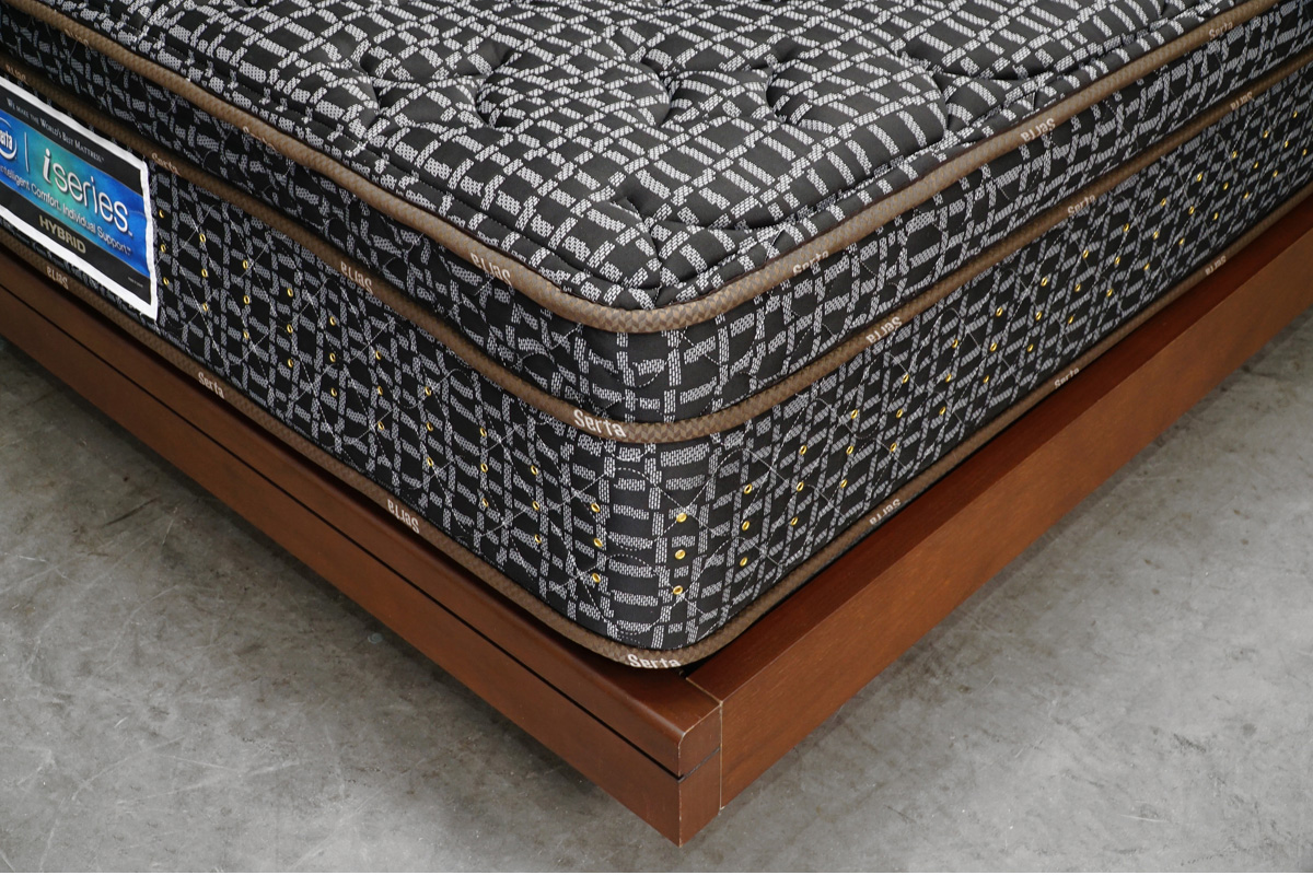 Sarta(サータ) iSeries HYBRID BOX-T(アイシリーズ ハイブリッドボックストップ)マットレス付 クイーンベッド 拡大