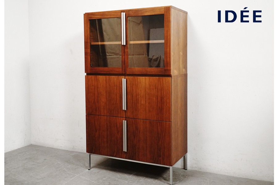 全体　IDEE(イデー) SHENADA(シェナーダ) ウォールナット キャビネット 食器棚　アドア東京