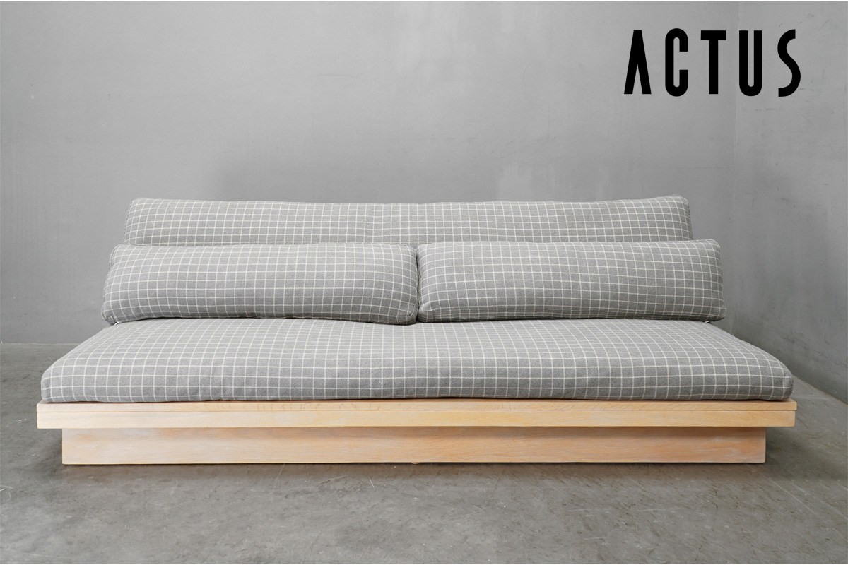 ACTUS(アクタス) SLOW HOUSE(スローハウス) JARVI(ジャルビ) 3人掛けソファ